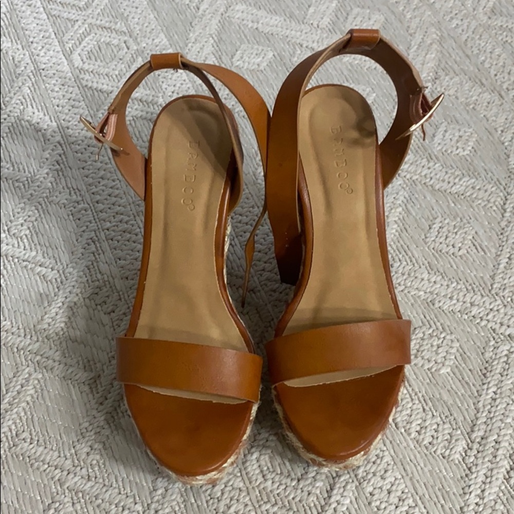 Tan wedges